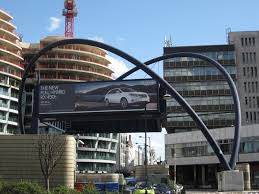 old street roundabout
