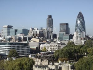 a very scenic view of the city of london, uk
